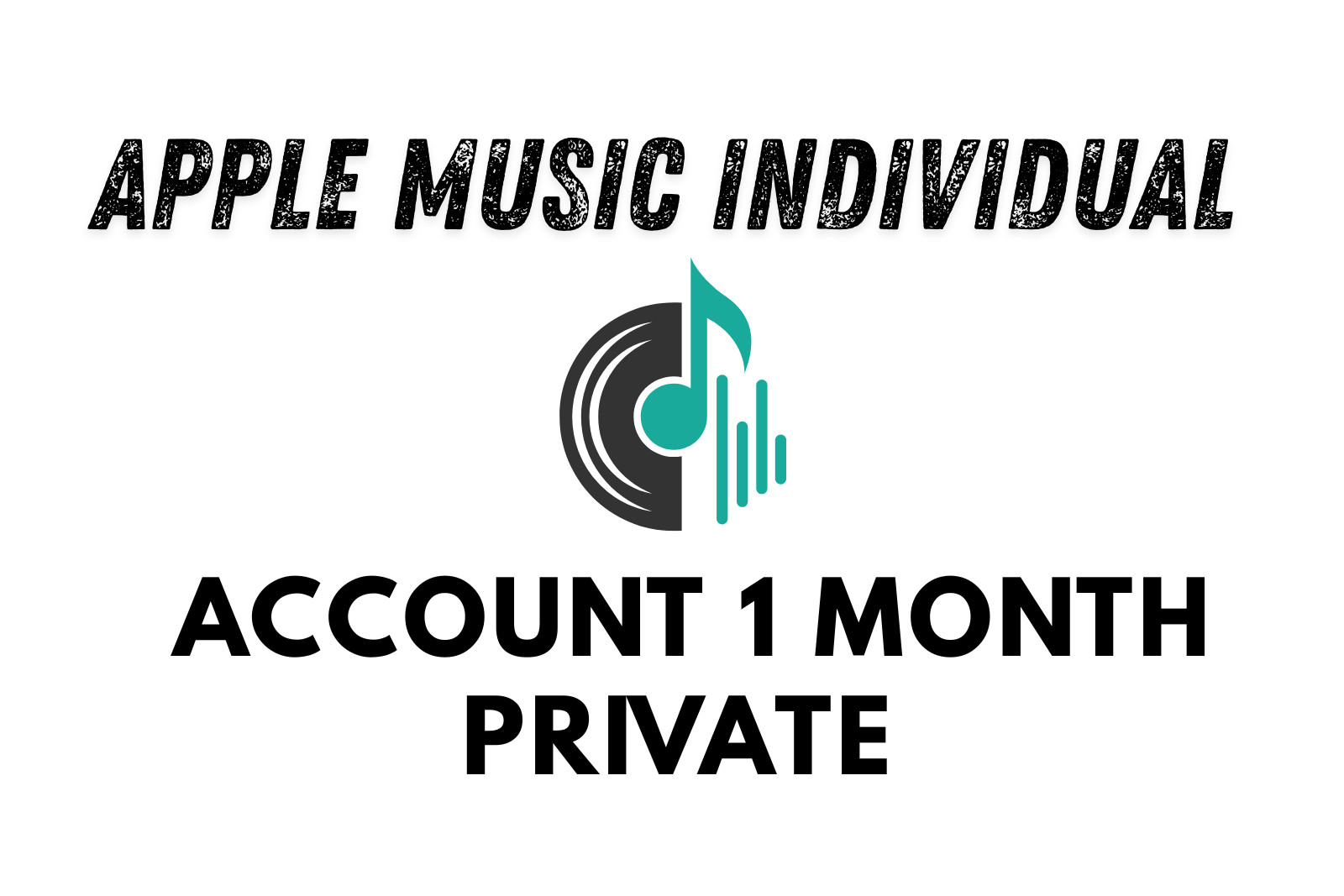 Apple Music 1 Month Private Account – Individual Plan, Instant Delivery, Full Access