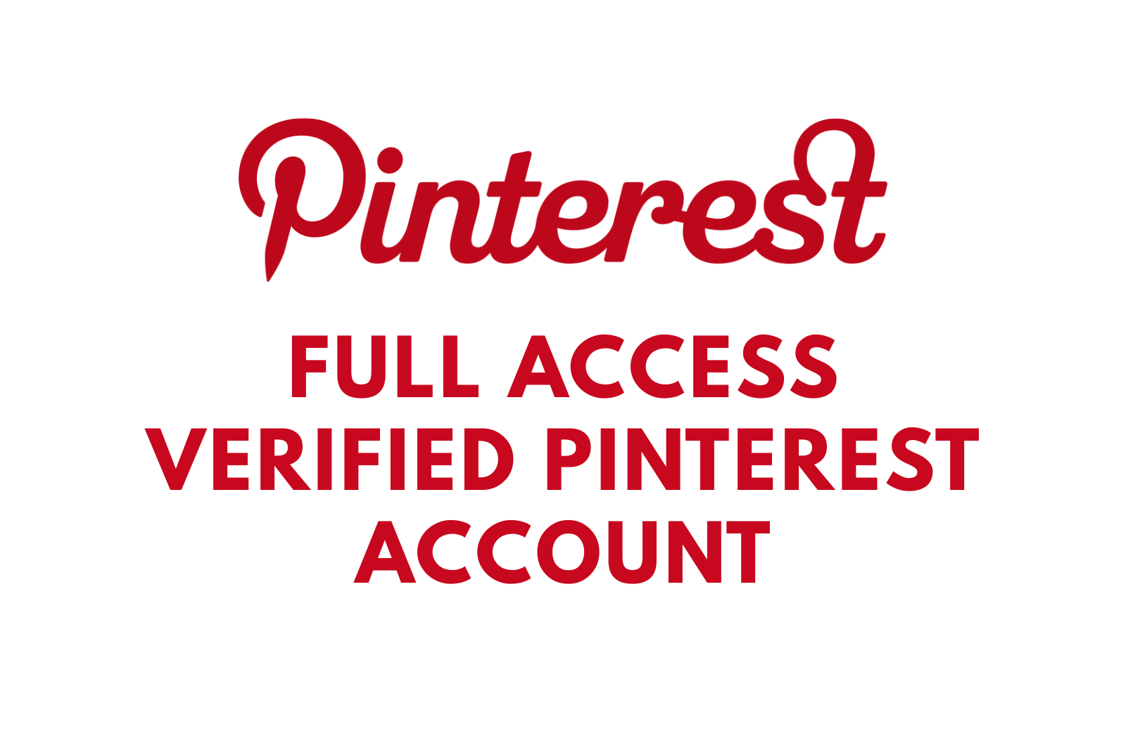 Buy Aged Pinterest Account – Full Access Verified Pinterest Account with Email Included